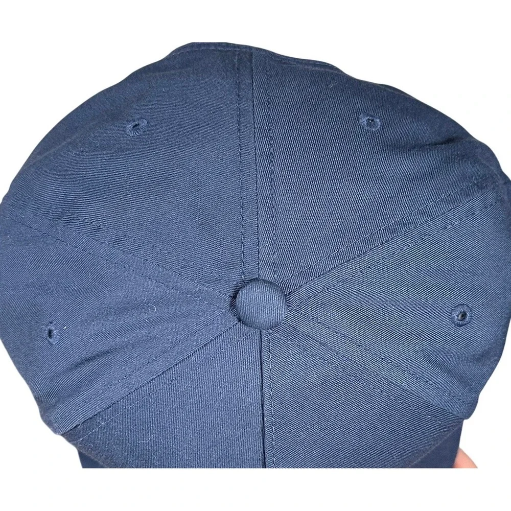 Viva La Vacay‎ Snapback Hat Unisex Adjustable Navy Blue Nugs Not Drugs Surf Rope